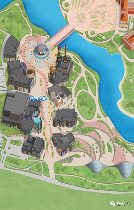 中年|来啦！环球主题公园游玩地图上线！12处游乐项目名称曝光！