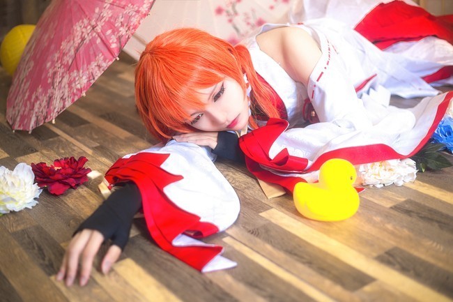 上杉|cos：上杉绘梨衣，冷静下来，总之先找时光机。