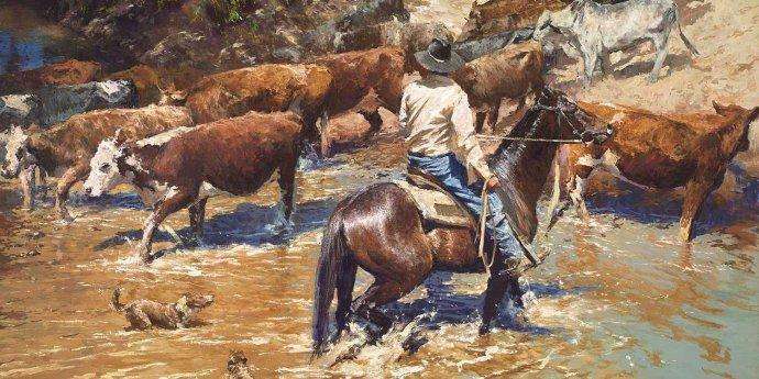 罗伯特#澳大利亚画家罗伯特 黑根(Robert Hagan )作品欣赏