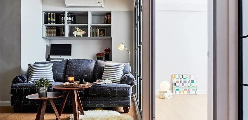 门厅|设计师爆改66㎡老破小,挤出3房2厅,颜值堪称“小豪宅”