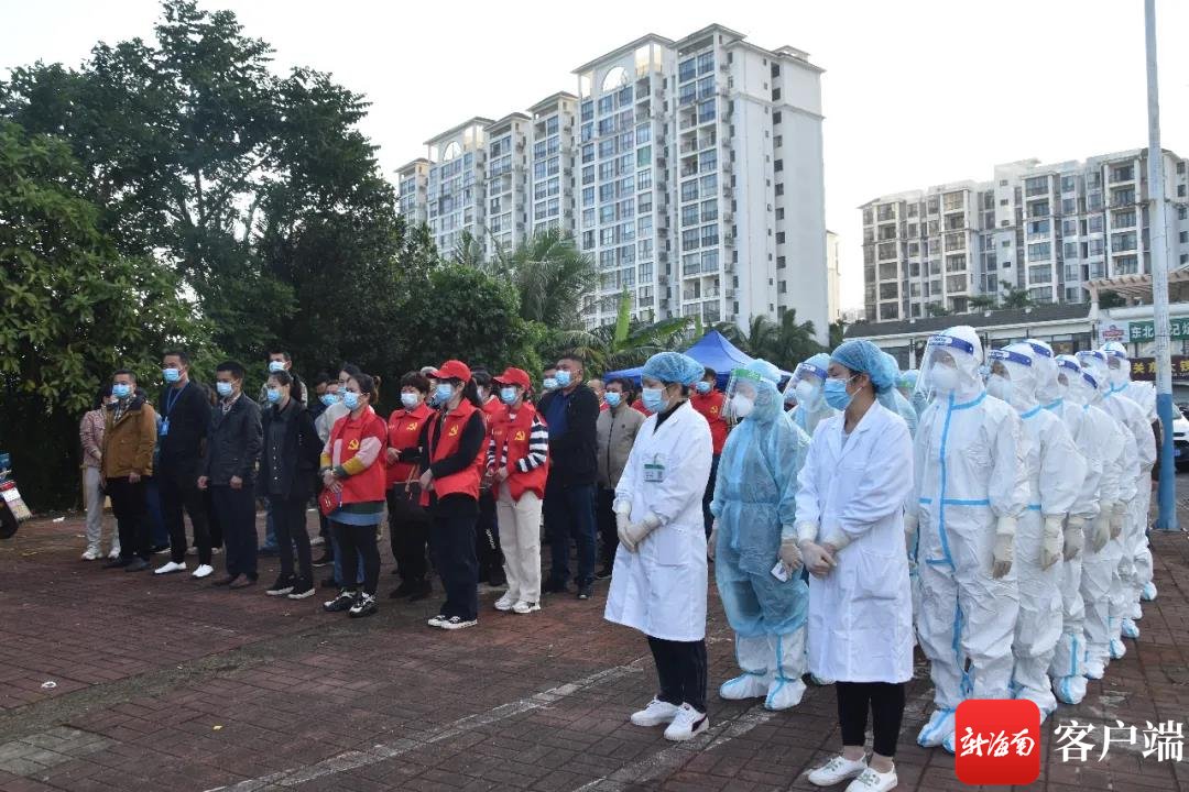 核酸|万宁开展万人核酸检测演练 完成采样13090人份