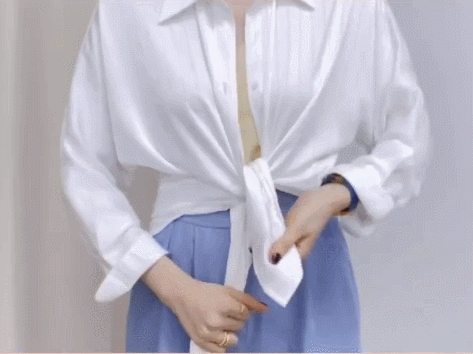 一件基础款衬衫如何穿不呆板？“一衣五穿”搭配思路