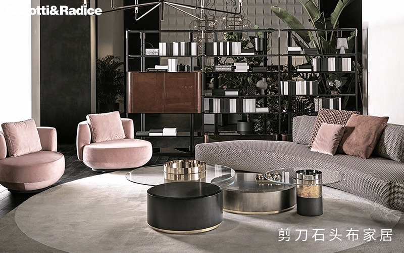 桌面|意大利品牌家具,Gallotti&Radice将轻奢美感发挥到极致