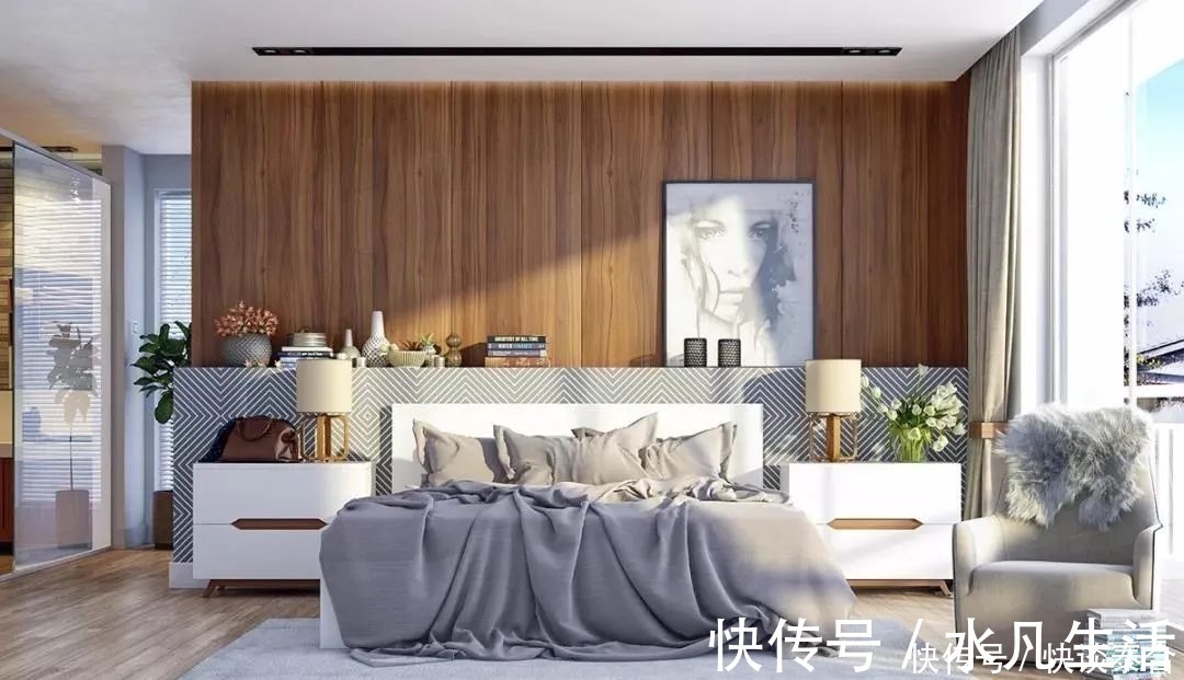 冷色系|别再大白墙了!卧室色彩搭配也可以很高级!