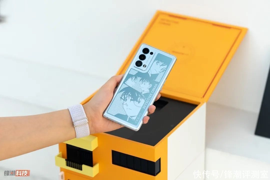 后盖|OPPO发布Reno6 Pro+柯南限定版：后盖竟然会变色