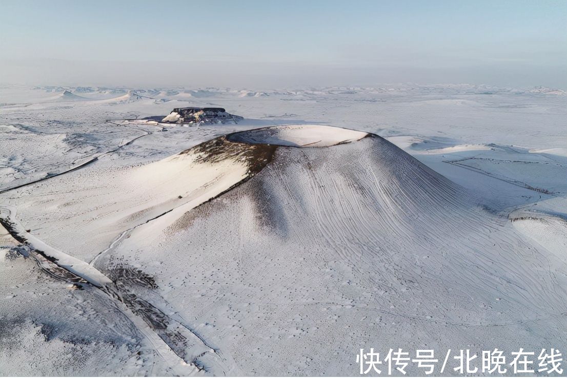 青城|火山遇冰雪青城披银装，乌兰察布、呼和浩特自带“滤镜”承包冬日浪漫