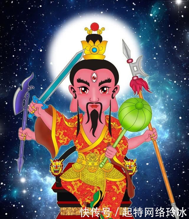  封神演义里|马王爷、闻仲、杨戬都有第三只眼，谁的眼睛最厉害？