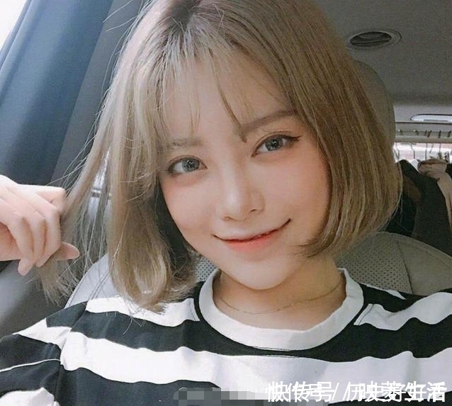 时尚|圆脸型的女生适合留什么刘海显得时尚一些?