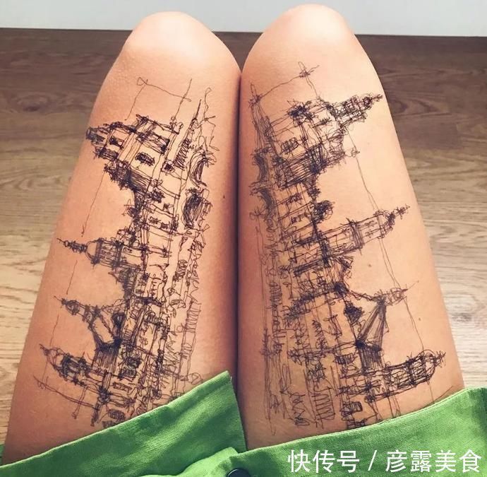 大腿#当她们掀开裙子,露出“惊艳”的大腿时,所有人都看呆了