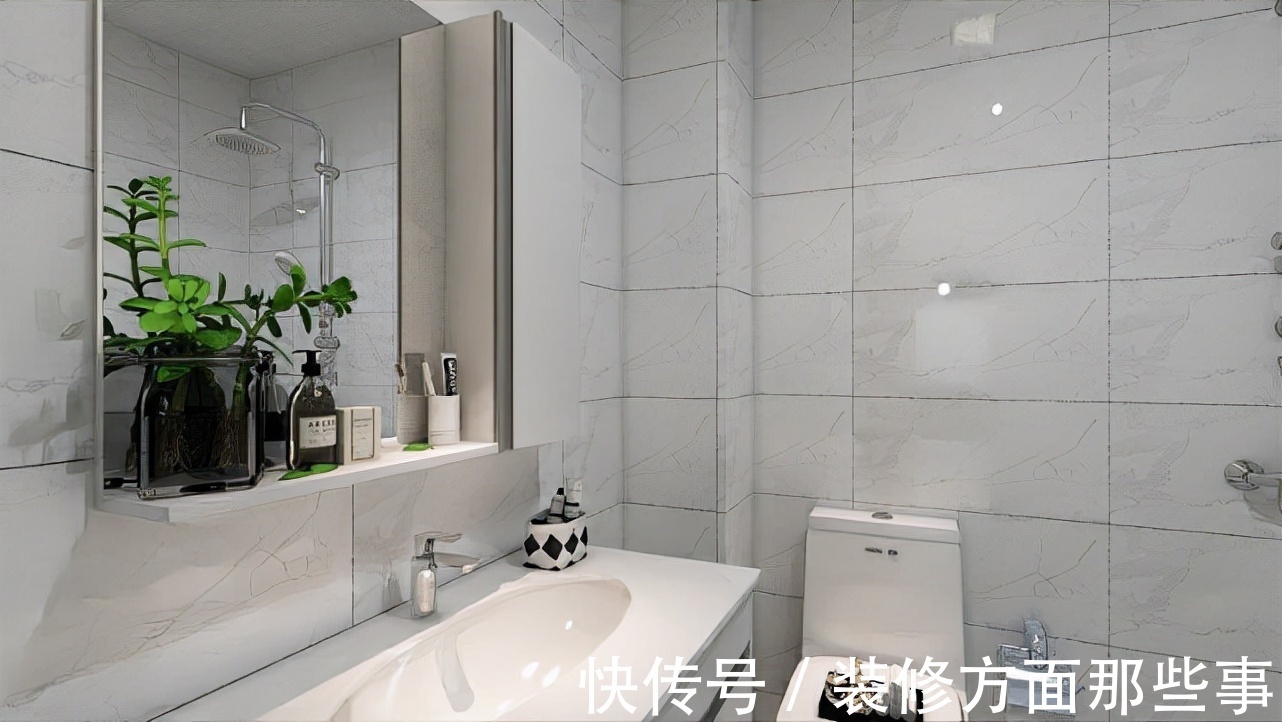 二居室|62平二居室大气美观,卫生间高级感十足