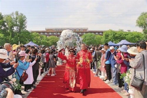 老人|百对金婚老人5.20举行“集体婚礼”