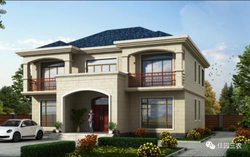 户型|两套相似的二层别墅，小的5室1厅，洋气宽敞，大的6室1厅，土气实用，你选哪套