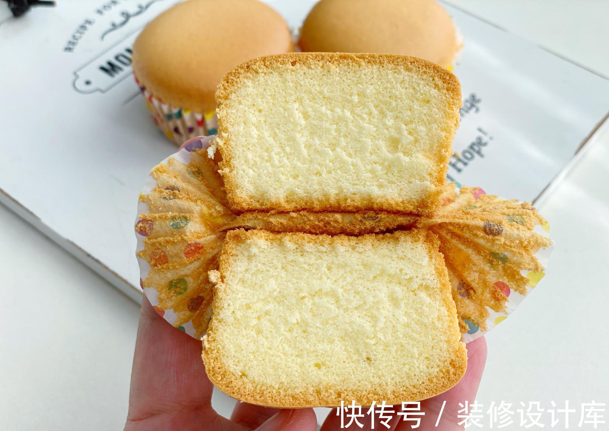 不回缩不塌陷,100%成功率的纸杯蛋糕,详细做法大公开