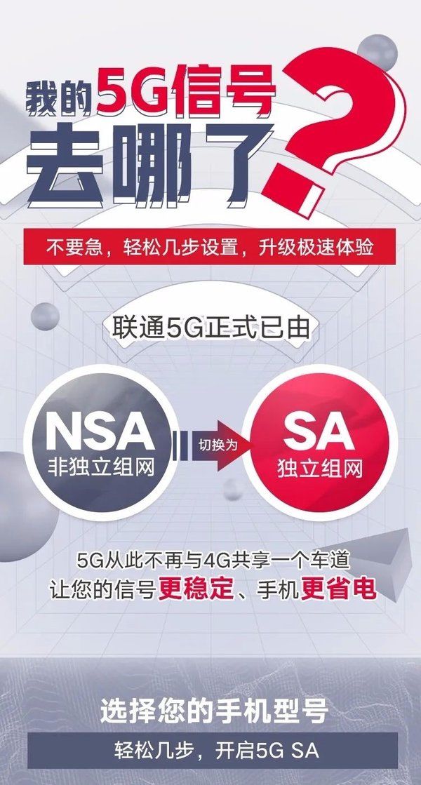 搜不到5G信号？四川联通回应：5G正式由NSA切换为SA基站