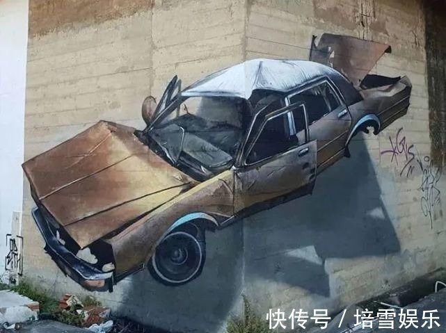 3d&这才是裸眼3D画,让人怀疑自己的眼睛,其他的立体画都弱极了