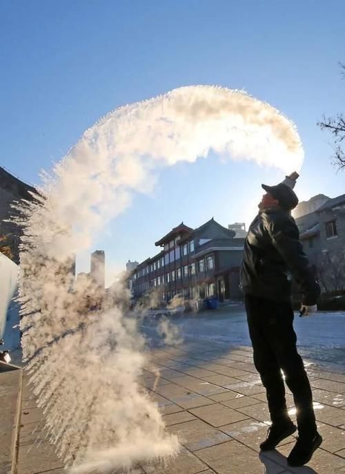 老年|这是什么神仙颜值！冷空气之后，来潍坊邂逅冰雪世界吧！