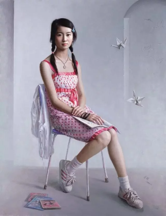 美女画家笔下的女孩 美女画家笔下的女孩