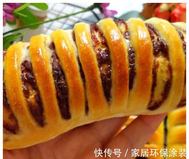 毛毛虫|在家做毛毛虫面包，没有一点添加剂，小朋友最喜欢，真是好吃极了