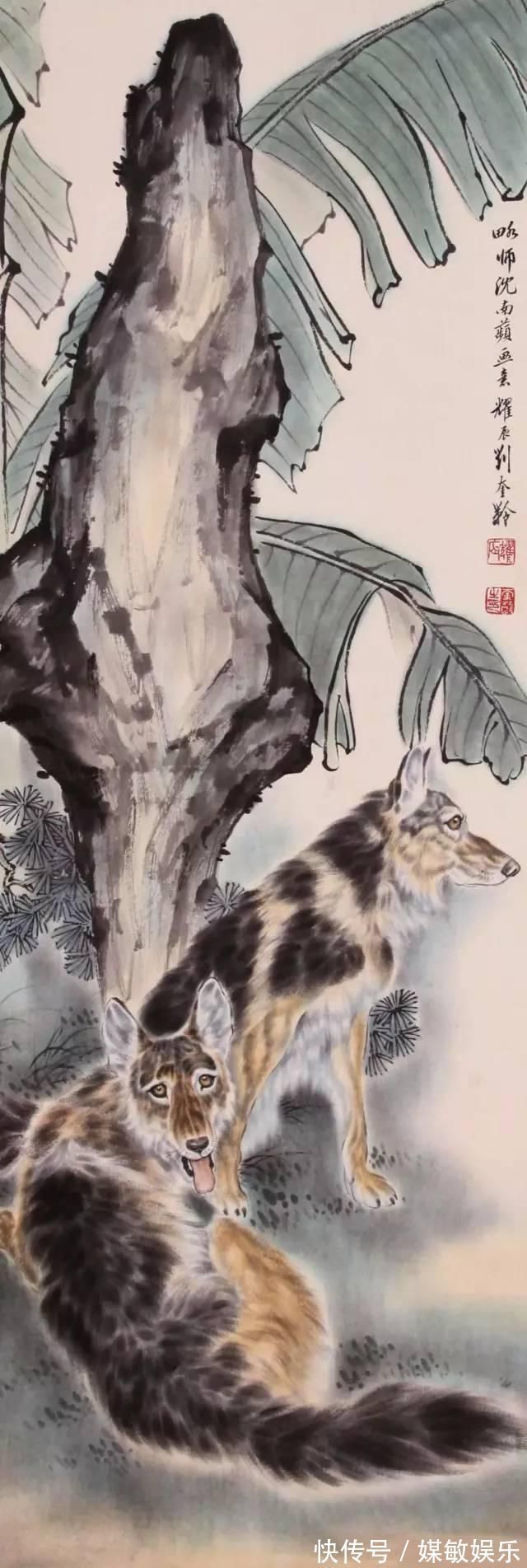 冷军#作品胜过齐白石,国画风格超过冷军,一张国画价值15亿