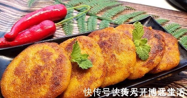 糯米粉|我家南瓜饼从来不用糯米粉,用它做一锅,不用油炸,连吃半月不坏!