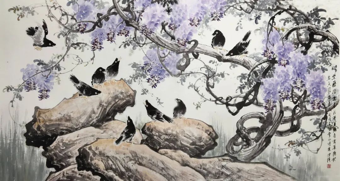 品鉴@妙造自然·巧得天趣——张秋波小写意花鸟画艺术品鉴