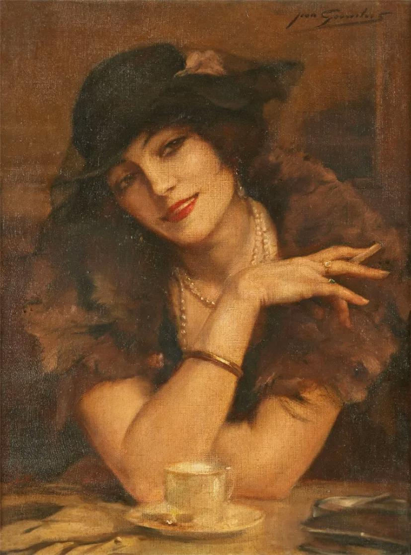 布鲁克&比利时艺术家让·莱昂的人体油画,细腻逼真,极具内涵