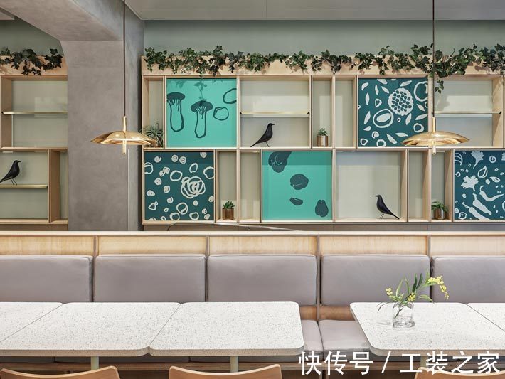 效果图|西安600平米现代中餐厅设计效果图