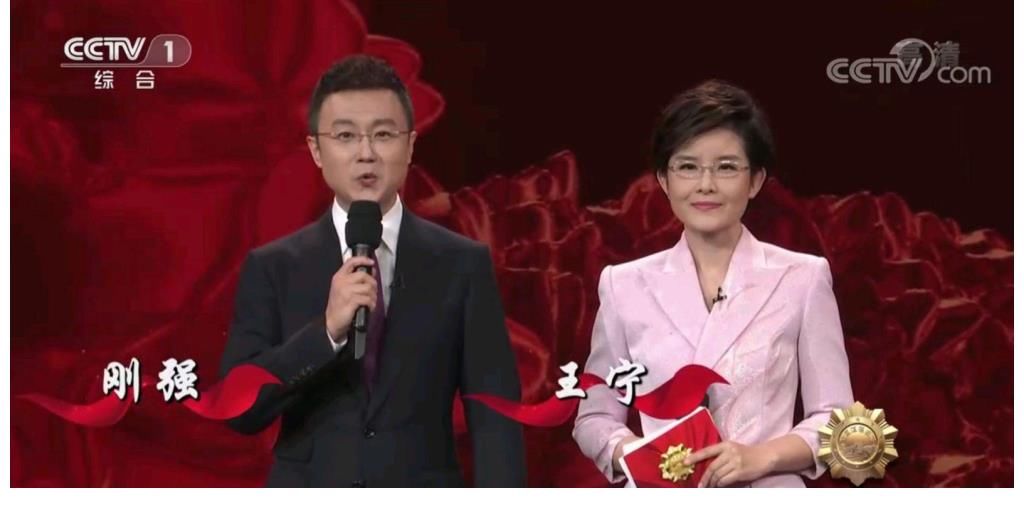 继白岩松和敬一丹之后,刚强与王宁成为了央视专题晚会御用主持人