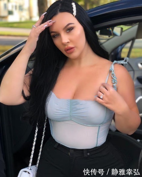 性感|她是132斤的大码模特，妖艳身材，让无数男人拜倒在她的包臀裙下