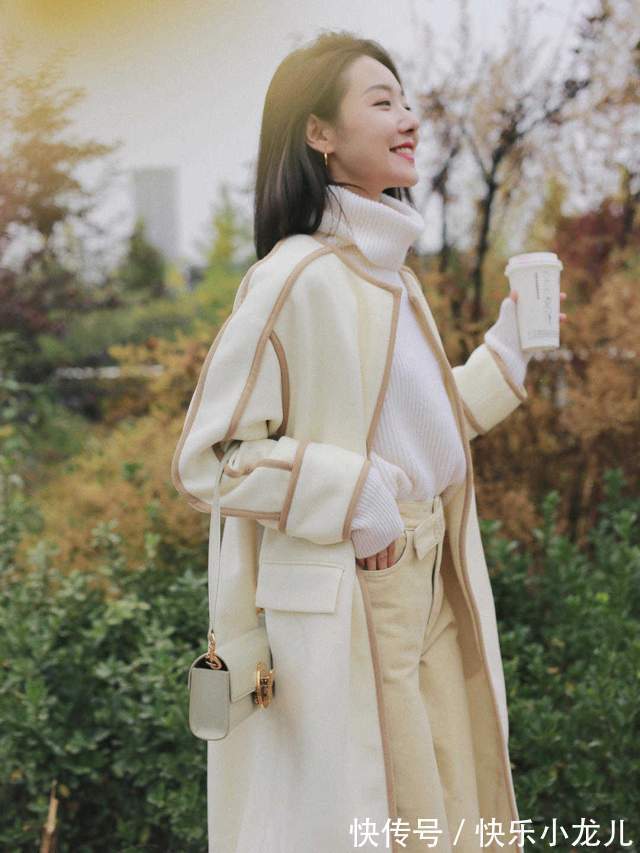 美女 秋冬大衣内搭选什么才好看,记住几个搭配技巧,让你变成大美女
