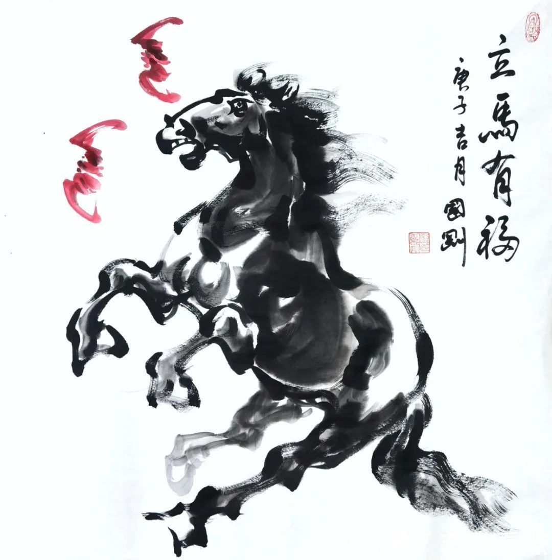 八骏雄风&【瑞虎迎春·福马贺岁】著名福马画家潘国刚老师优秀作品展