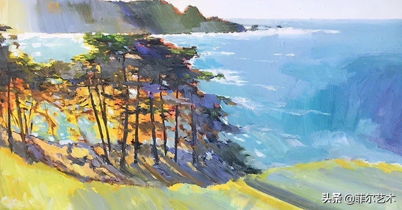 科利|光色十足，如梦如幻~美国画家尼古拉斯·科利风景油画作品欣赏