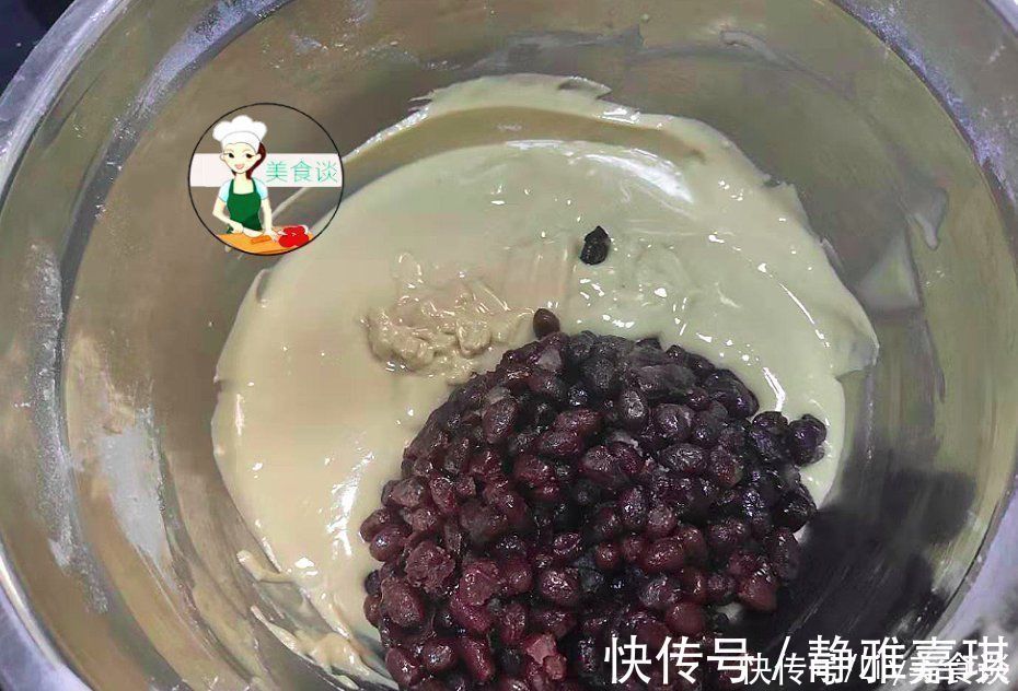 搅拌均匀|冷天红豆和此是绝配,一拌一蒸就好,又香又解馋,大人孩子都爱吃