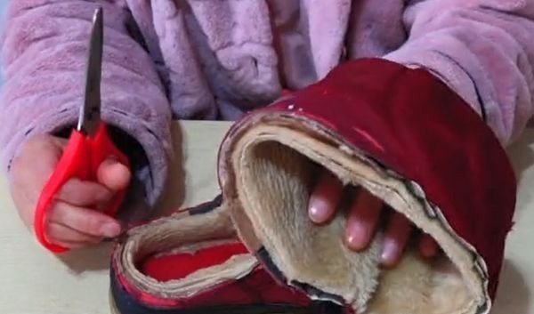 废旧棉鞋不要丢,简单剪一刀变废为“宝”,放在家里特别“值钱”