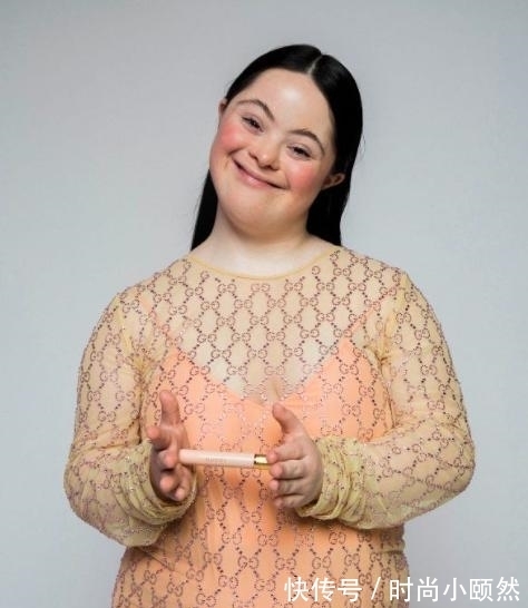 古驰|GUCCI也“正确”了,唐氏患者做模特推彩妆系列,首日获80万点赞