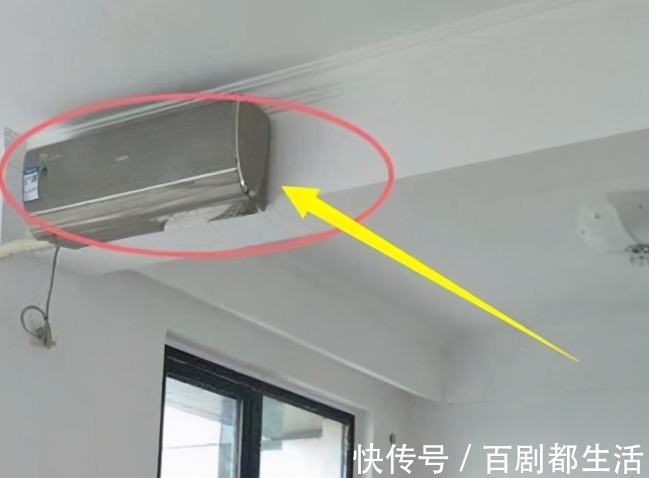 空调|越来越多人空调不挂墙壁上,都流行挂这里,太聪明了!