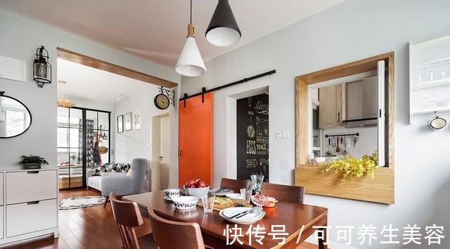 房梁|她家80㎡两室，一室改客厅，南北通透，改造得很温馨舒适，羡慕！