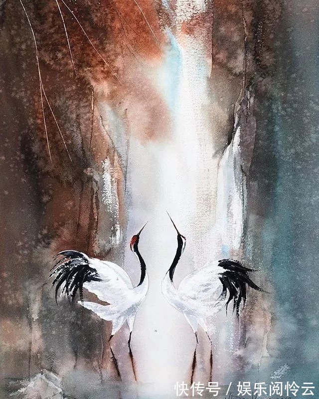 屏保$充满仙气的水彩画,每一张都可以用来做屏保!