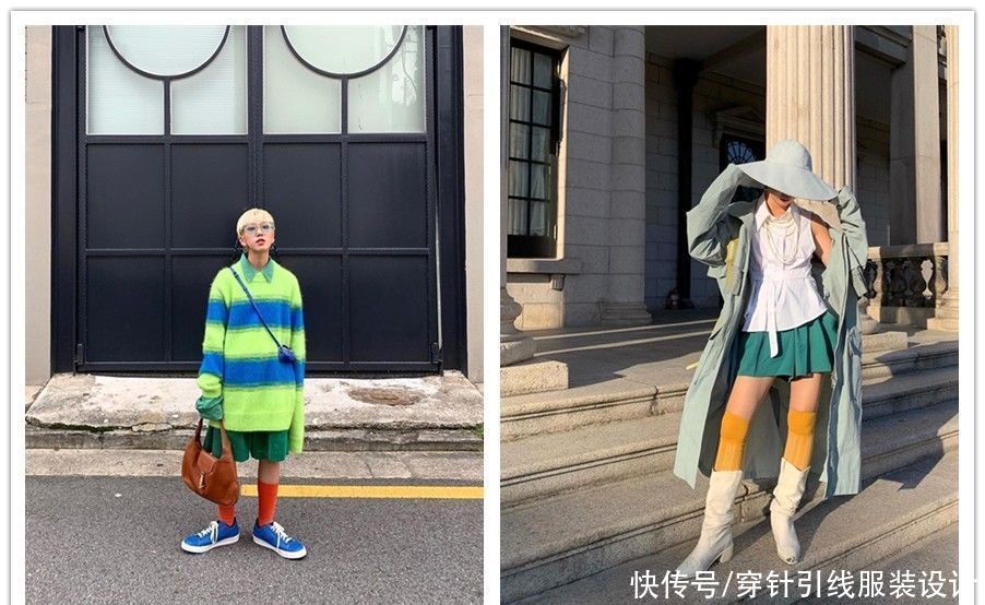 别忽略袜子这个小细节,它能让你时髦翻倍