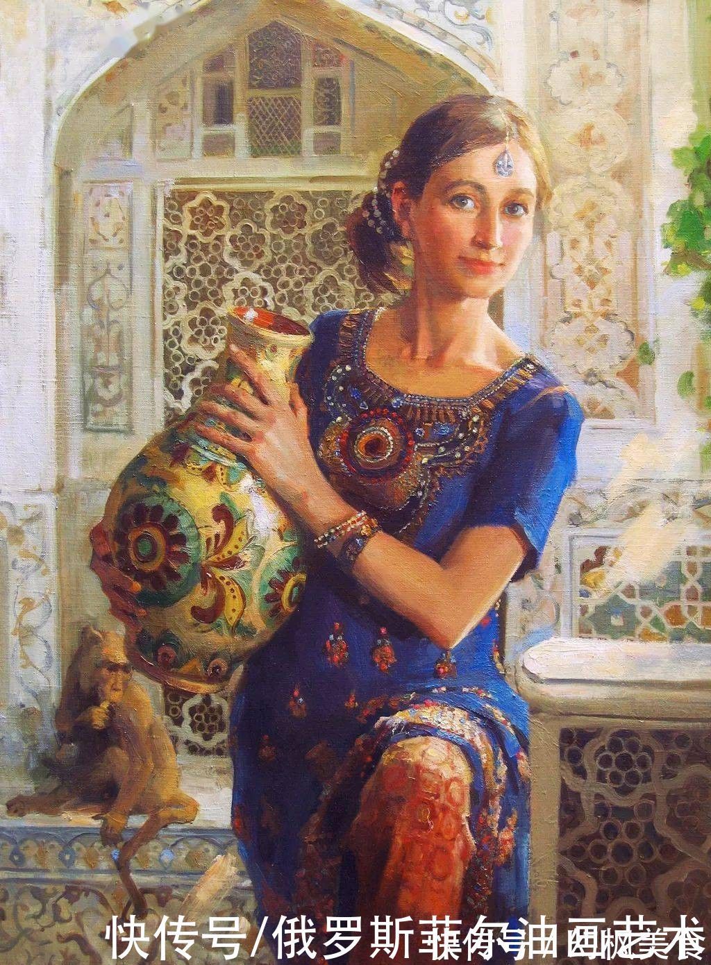 沃斯特雷佐娃!俄罗斯画家阿纳斯塔西娅·沃斯特雷佐娃漂亮油画作品欣赏