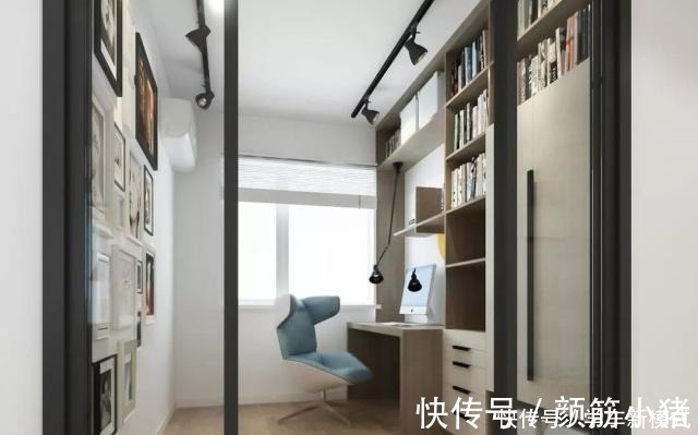 鞋柜|110平三房户型,装修成现代北欧风还带一个大大的衣帽间!