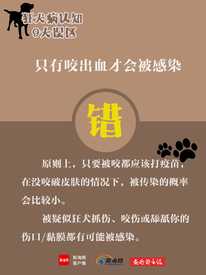 误区|世界狂犬病日，带你了解狂犬病9大认知误区