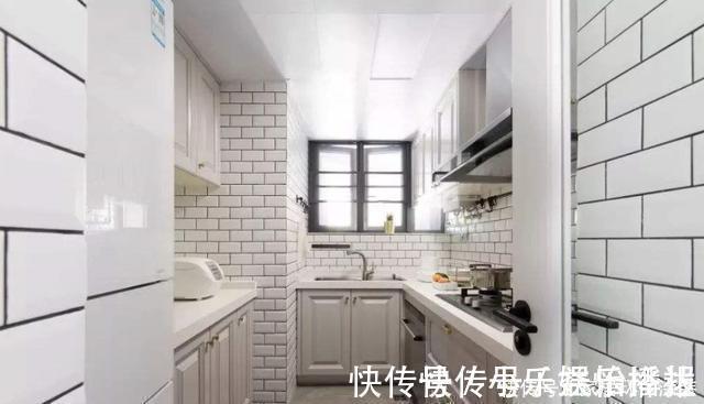 厨房|厨房就得这么装,5款瓷砖铺设案例,让厨房瞬间变好看,爱上做饭