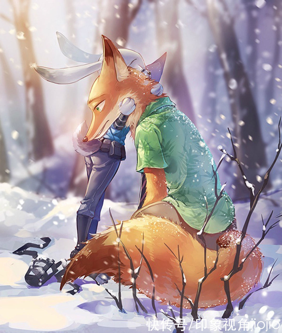 cpkon#擅长画cp同人插画的绘师,作品风格清新唯美