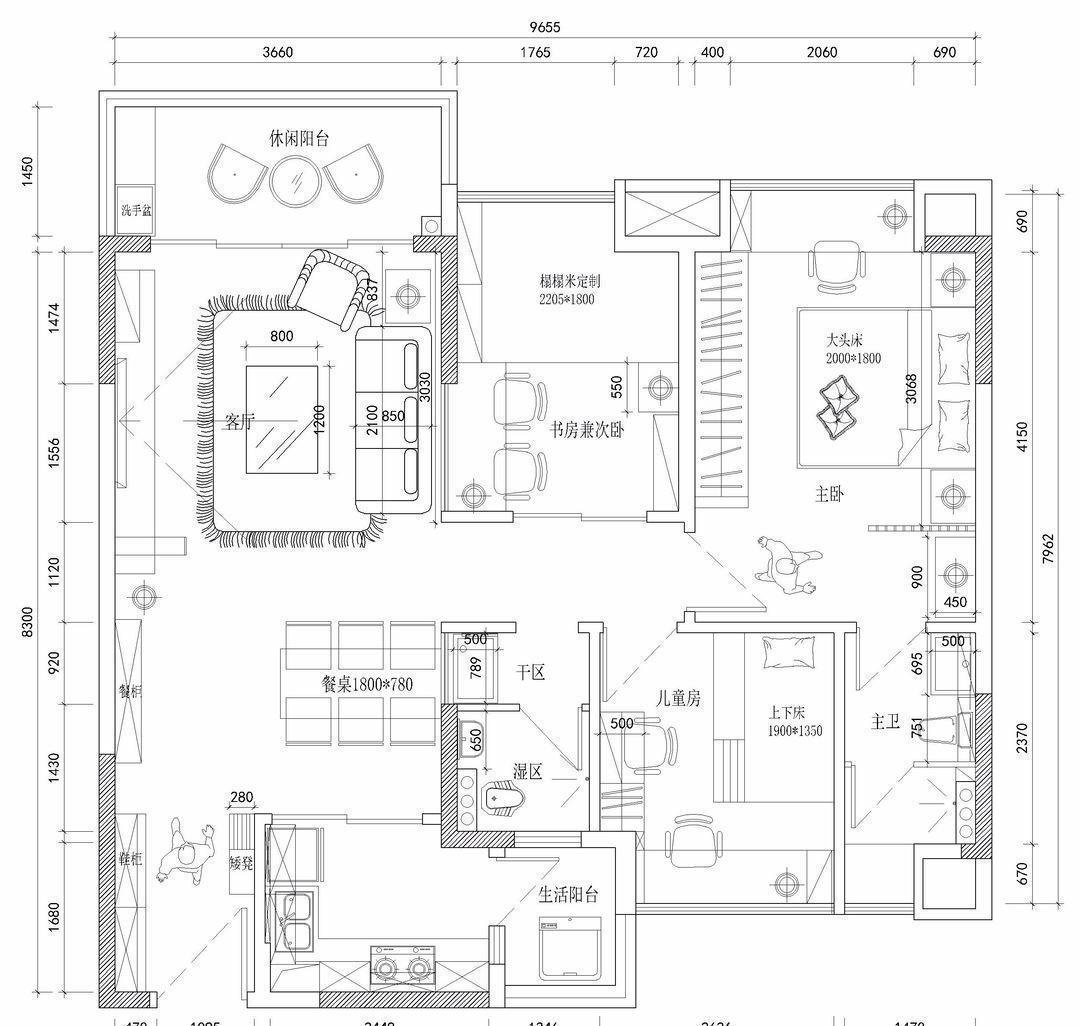 隔断|90后创业小夫妻的家,虽然不大但足够温暖,让漂泊都有了意义