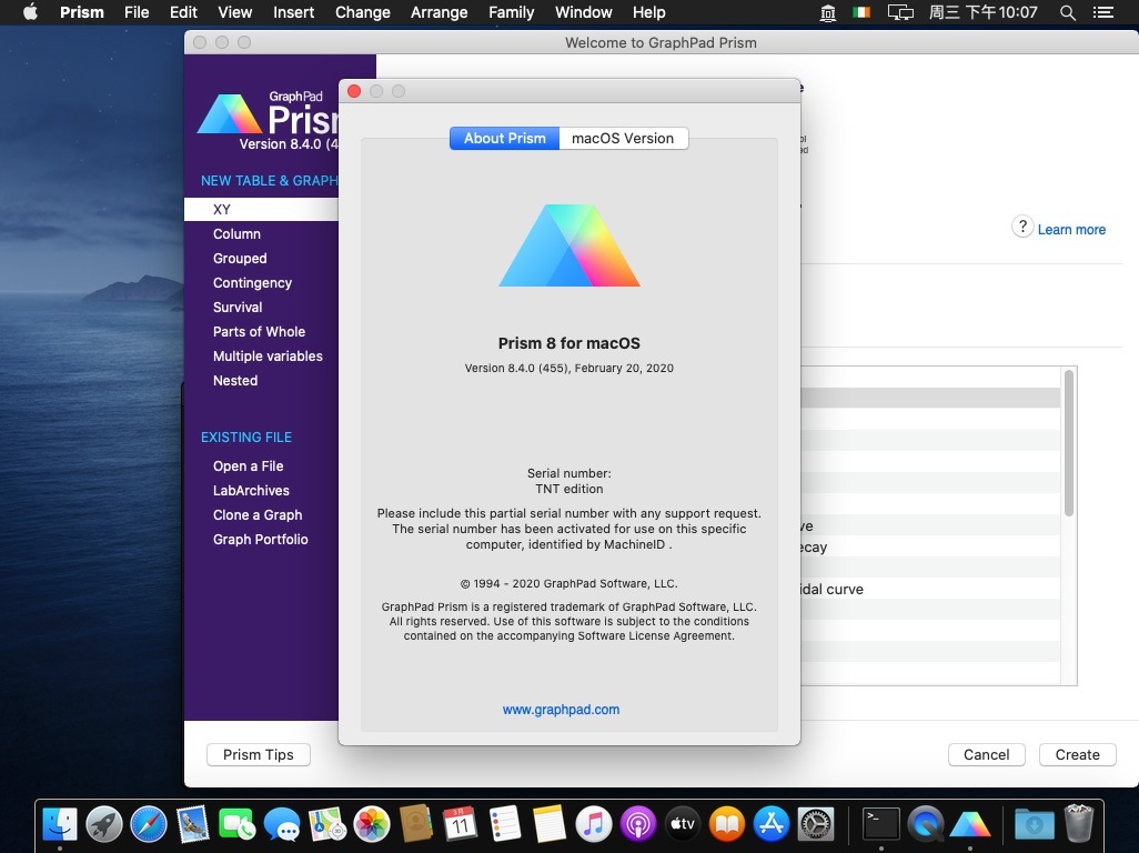 GraphPad Prism 9.1 Win/Mac 2021开心版