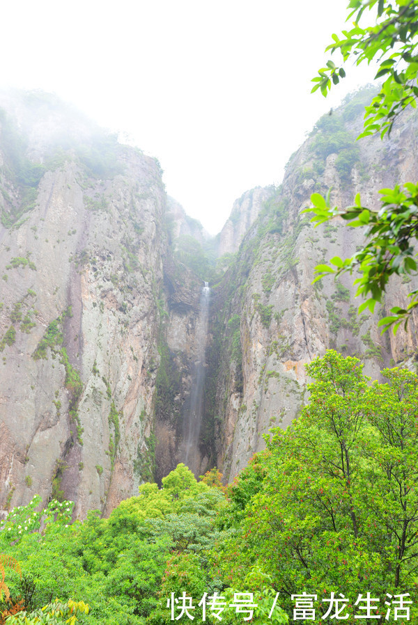 瀑布|“雁山第一胜景”三折瀑，一瀑三折，当年徐霞客错过了它