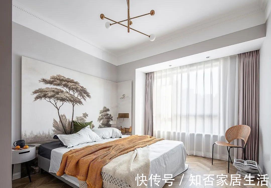 开放格|76㎡轻奢欧式风,复古又优雅,小户型也能这么上档次!