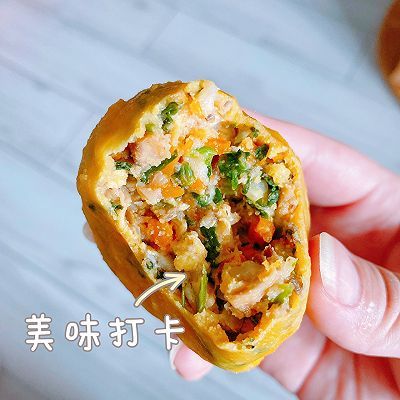 团子|减脂玉米面菜团子
