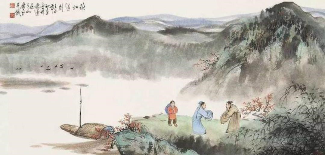 古人#王之涣这首送别诗言浅意深,看似平淡却意味深长,也是难得的佳作